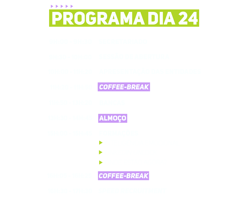 dia 24 programa